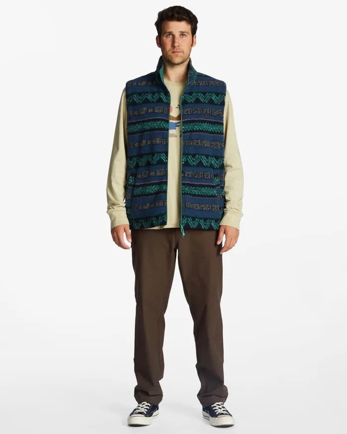 Billabong ADiv Trail Reversible FullZip Vest Jungle Men Jackets Billabong ADiv Trail Reversible FullZip Vest Jungle Men Jackets