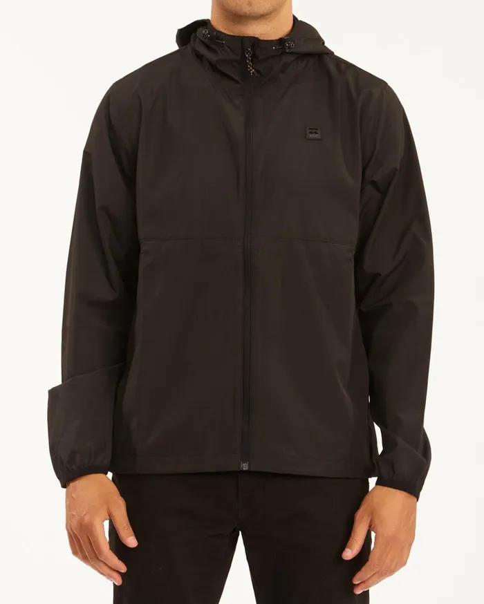 Billabong ADiv Transport Windbreaker Jacket Black Men Jackets Billabong ADiv Transport Windbreaker Jacket Black Men Jackets