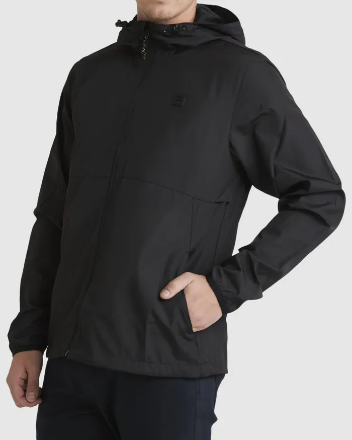 Billabong ADiv Transport Windbreaker Jacket Black Men Jackets Billabong ADiv Transport Windbreaker Jacket Black Men Jackets