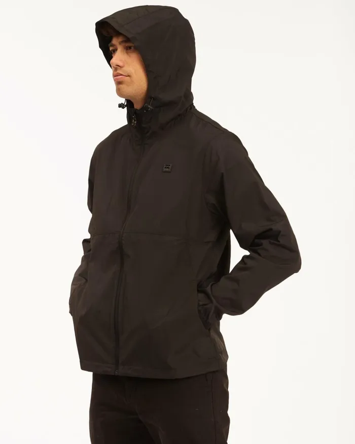 Billabong ADiv Transport Windbreaker Jacket Black Men Jackets Billabong ADiv Transport Windbreaker Jacket Black Men Jackets