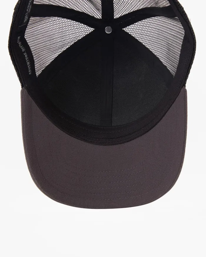 Billabong ADiv Walled Trucker Hat Raven Men Hats Billabong ADiv Walled Trucker Hat Raven Men Hats