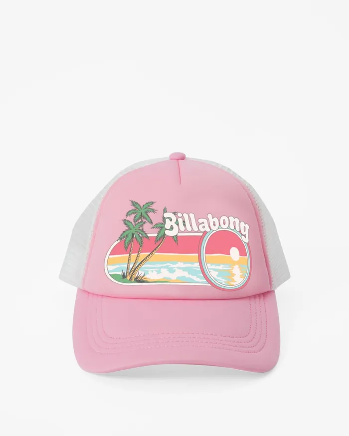 Billabong Across Waves Trucker Hat Sweet Grass Women Hats and Beanies Billabong Across Waves Trucker Hat Sweet Grass Women Hats and Beanies