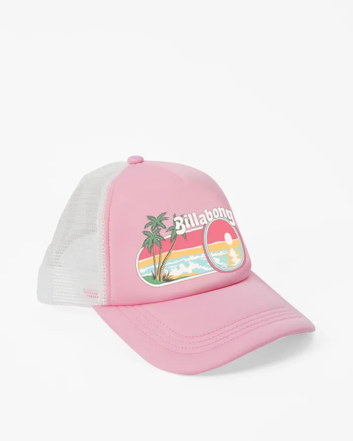 Billabong Across Waves Trucker Hat Sweet Grass Women Hats and Beanies Billabong Across Waves Trucker Hat Sweet Grass Women Hats and Beanies