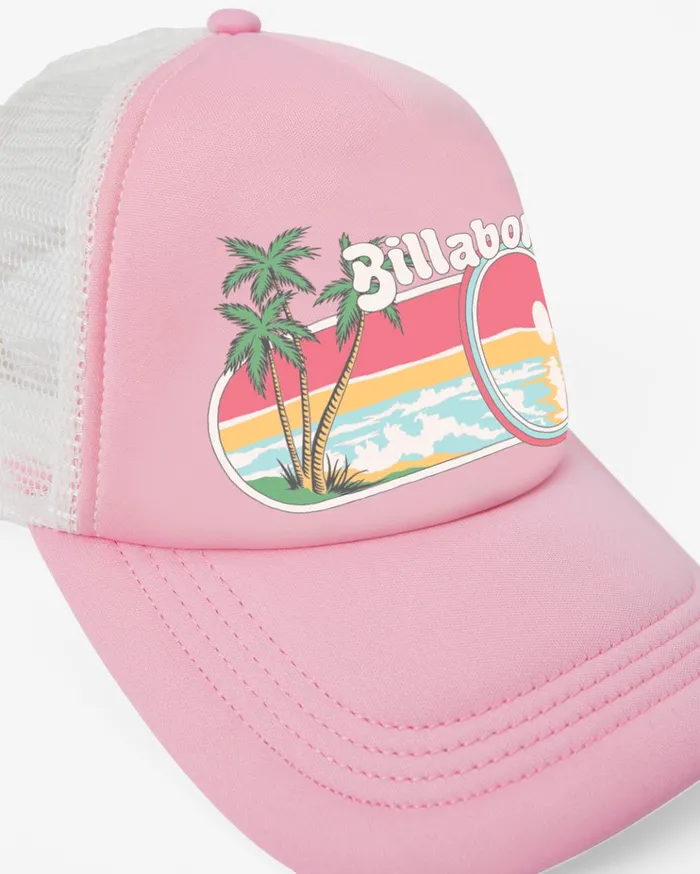 Billabong Across Waves Trucker Hat Sweet Grass Women Hats and Beanies Billabong Across Waves Trucker Hat Sweet Grass Women Hats and Beanies