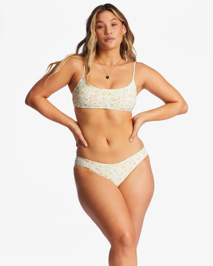 Billabong Aint She Sweet Tanlines Mini Crop Bikini Top Salt Crystal Women Bikinis Billabong Aint She Sweet Tanlines Mini Crop Bikini Top Salt Crystal Women Bikinis