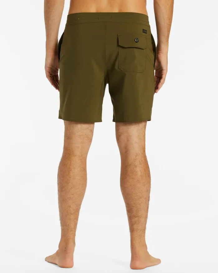 Billabong All Day CiCLOreg Lo Tide Boardshorts 17quot Military Men Short Length Billabong All Day CiCLOreg Lo Tide Boardshorts 17quot Military Men Short Length