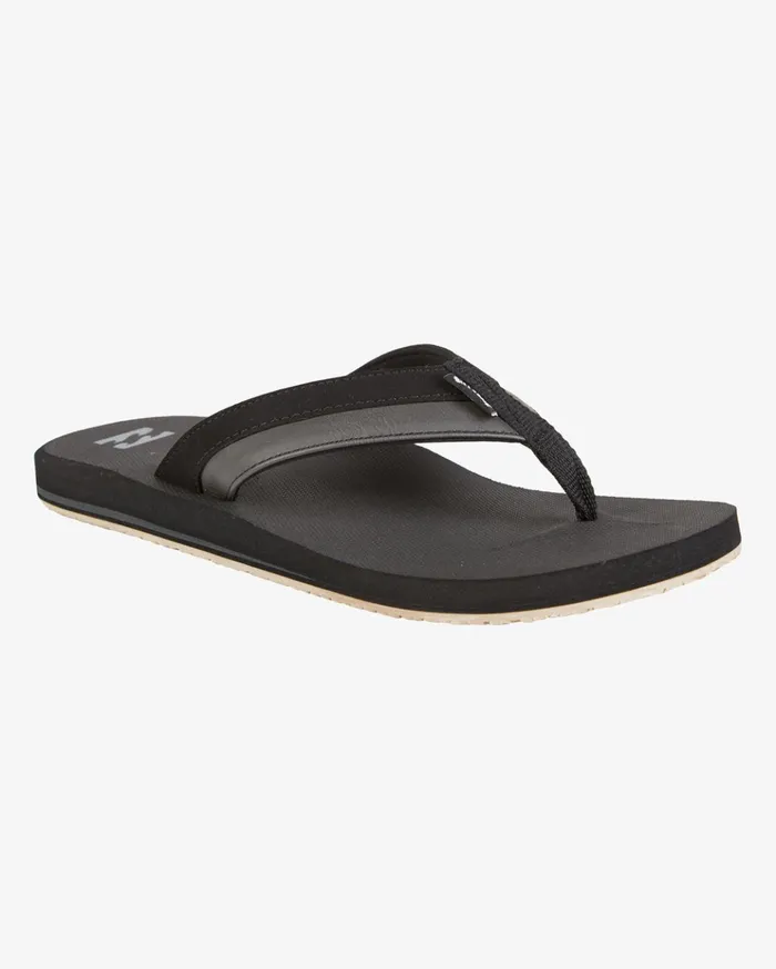Billabong All Day Impact SlipOn Sandals Black Men Flip Flops Billabong All Day Impact SlipOn Sandals Black Men Flip Flops