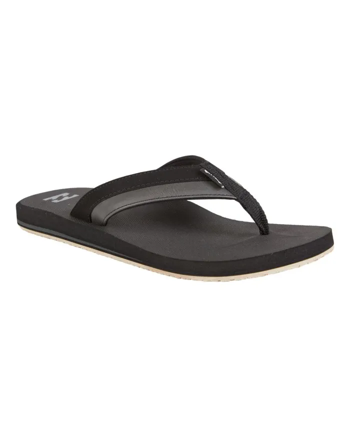 Billabong All Day Impact SlipOn Sandals Black Men Flip Flops Billabong All Day Impact SlipOn Sandals Black Men Flip Flops