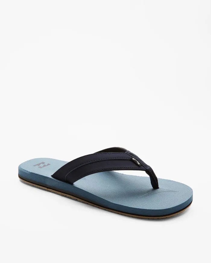 Billabong All Day Impact SlipOn Sandals Smoke Blue Men Flip Flops Billabong All Day Impact SlipOn Sandals Smoke Blue Men Flip Flops
