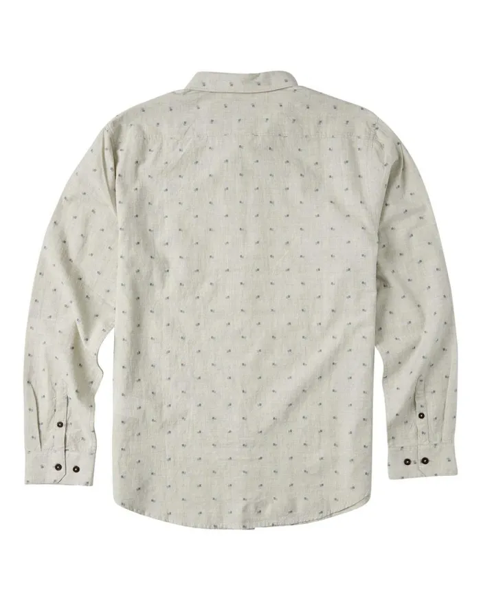 Billabong All Day Jacquard Long Sleeve Shirt Chino Men Shirts Billabong All Day Jacquard Long Sleeve Shirt Chino Men Shirts