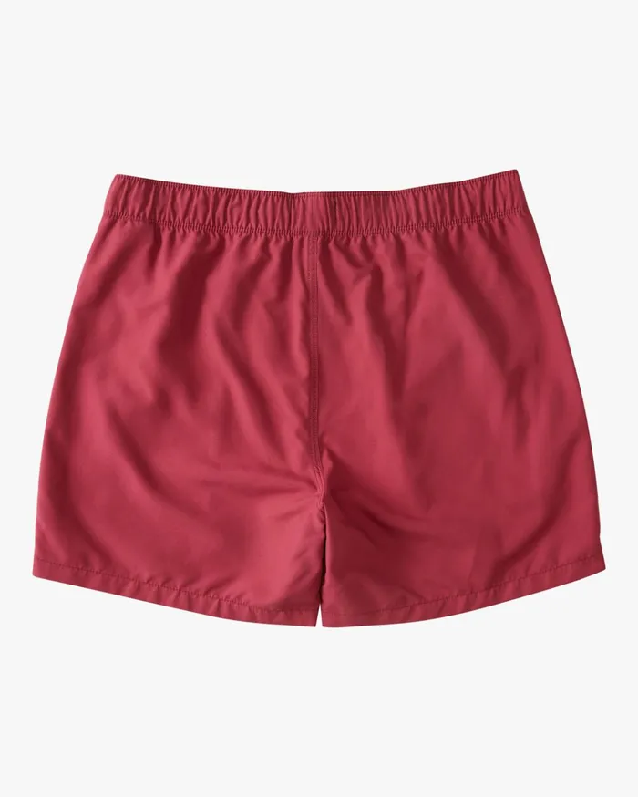 Billabong All Day Layback Boardshorts 16quot Beet Men Elastic Waist Boardshorts Billabong All Day Layback Boardshorts 16quot Beet Men Elastic Waist Boardshorts