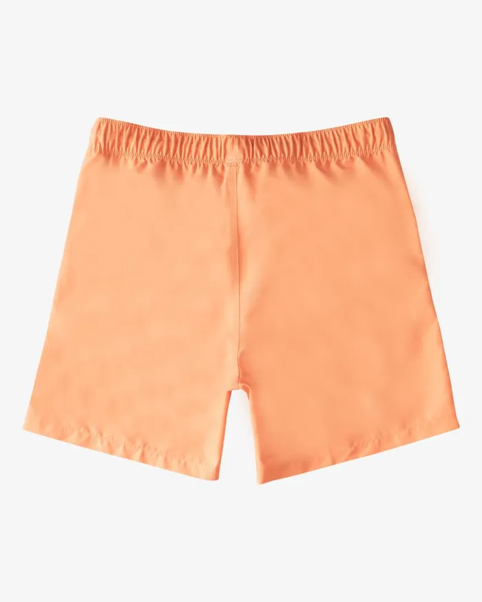 Billabong All Day Layback Boardshorts 16quot Melon Men Elastic Waist Boardshorts Billabong All Day Layback Boardshorts 16quot Melon Men Elastic Waist Boardshorts