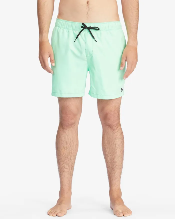 Billabong All Day Layback Boardshorts 16quot Spearmint Men Elastic Waist Boardshorts Billabong All Day Layback Boardshorts 16quot Spearmint Men Elastic Waist Boardshorts