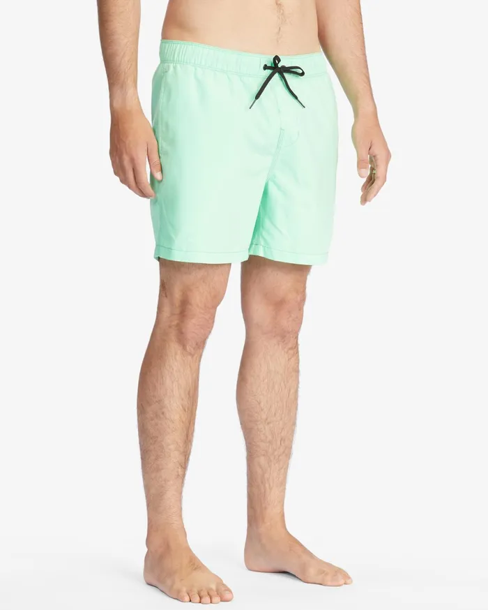 Billabong All Day Layback Boardshorts 16quot Spearmint Men Elastic Waist Boardshorts Billabong All Day Layback Boardshorts 16quot Spearmint Men Elastic Waist Boardshorts