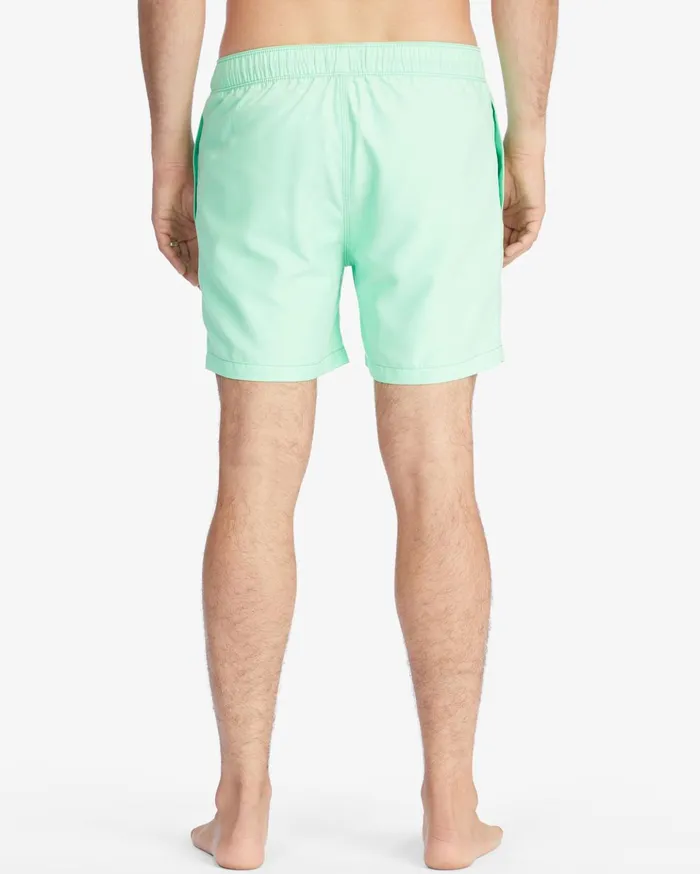 Billabong All Day Layback Boardshorts 16quot Spearmint Men Elastic Waist Boardshorts Billabong All Day Layback Boardshorts 16quot Spearmint Men Elastic Waist Boardshorts
