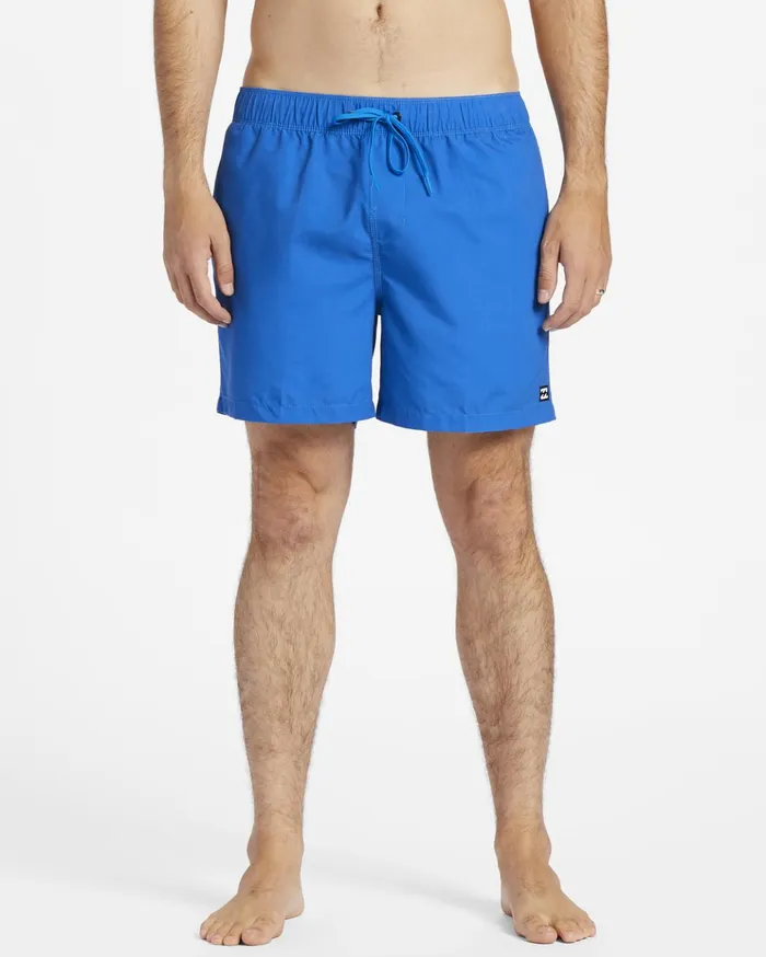 Billabong All Day Layback Boardshorts Cobalt Men Elastic Waist Boardshorts Billabong All Day Layback Boardshorts Cobalt Men Elastic Waist Boardshorts