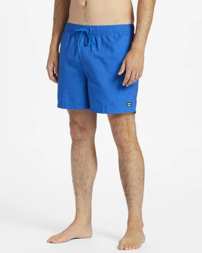 Billabong All Day Layback Boardshorts Cobalt Men Elastic Waist Boardshorts Billabong All Day Layback Boardshorts Cobalt Men Elastic Waist Boardshorts