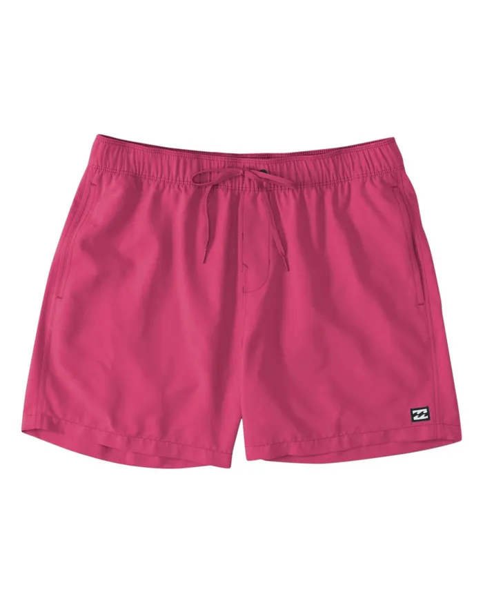 Billabong All Day Layback Boardshorts Neon Pink Men Elastic Waist Boardshorts Billabong All Day Layback Boardshorts Neon Pink Men Elastic Waist Boardshorts