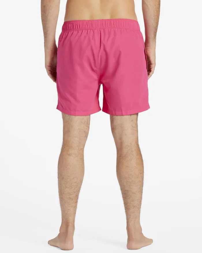 Billabong All Day Layback Boardshorts Neon Pink Men Elastic Waist Boardshorts Billabong All Day Layback Boardshorts Neon Pink Men Elastic Waist Boardshorts