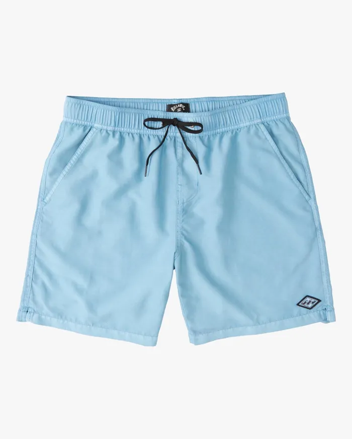 Billabong All Day Overdyed Layback Boardshorts 17quot Dusty Blue Men Elastic Waist Boardshorts Billabong All Day Overdyed Layback Boardshorts 17quot Dusty Blue Men Elastic Waist Boardshorts