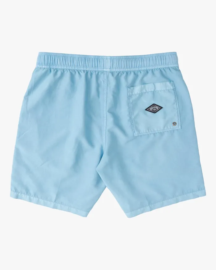 Billabong All Day Overdyed Layback Boardshorts 17quot Dusty Blue Men Elastic Waist Boardshorts Billabong All Day Overdyed Layback Boardshorts 17quot Dusty Blue Men Elastic Waist Boardshorts
