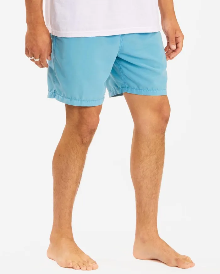 Billabong All Day Overdyed Layback Boardshorts 17quot Dusty Blue Men Elastic Waist Boardshorts Billabong All Day Overdyed Layback Boardshorts 17quot Dusty Blue Men Elastic Waist Boardshorts