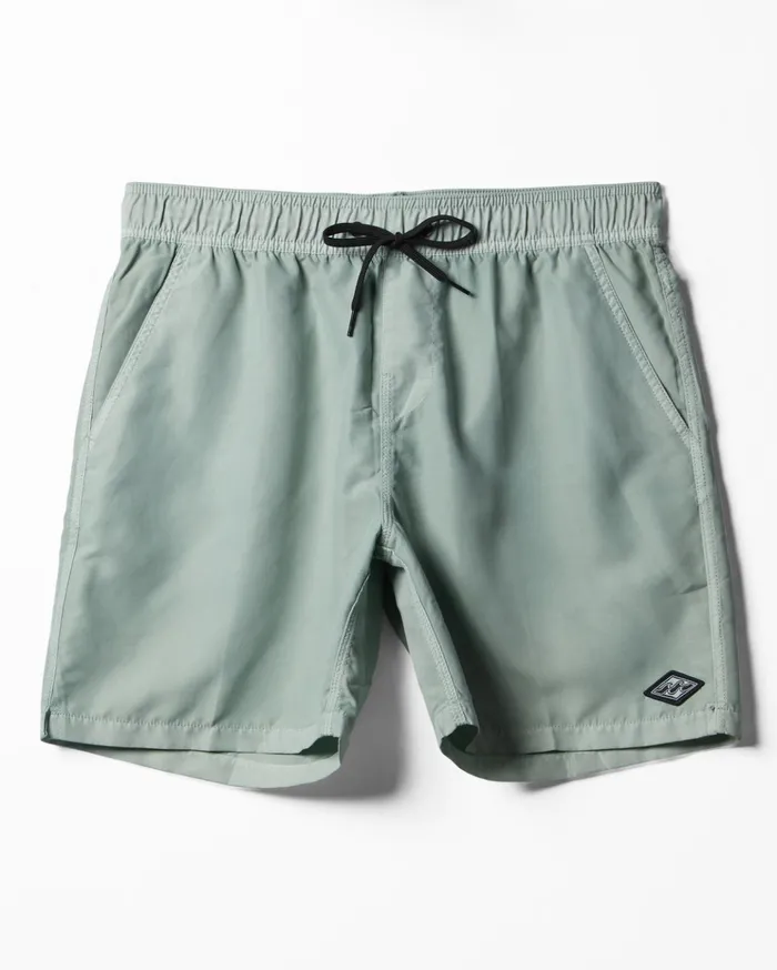 Billabong All Day Overdyed Layback Boardshorts 17quot Seamist Men Elastic Waist Boardshorts Billabong All Day Overdyed Layback Boardshorts 17quot Seamist Men Elastic Waist Boardshorts