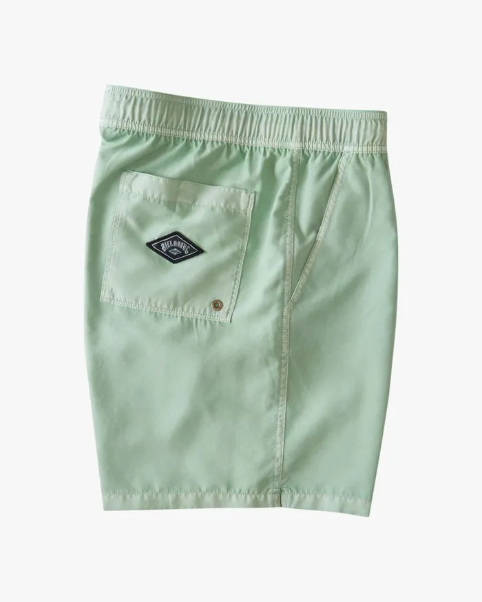 Billabong All Day Overdyed Layback Boardshorts 17quot Seamist Men Elastic Waist Boardshorts Billabong All Day Overdyed Layback Boardshorts 17quot Seamist Men Elastic Waist Boardshorts