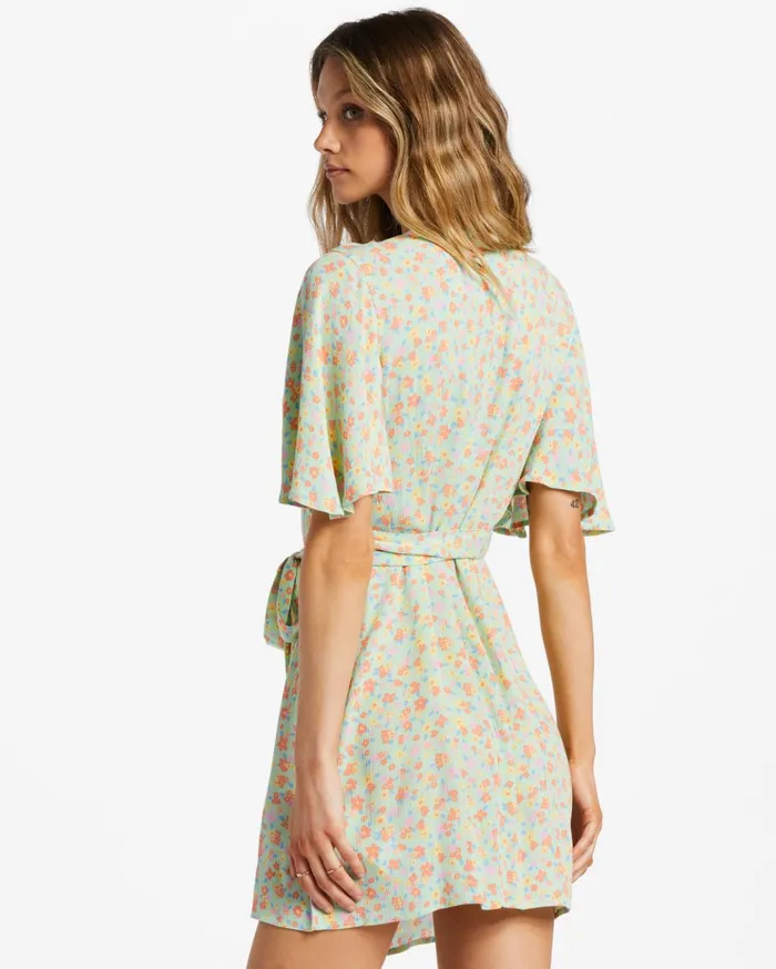 Billabong All For You Mini Dress Spearmint Women Dresses Billabong All For You Mini Dress Spearmint Women Dresses