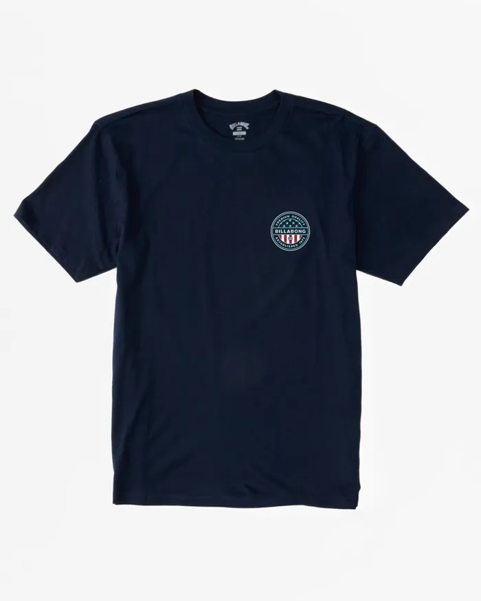 Billabong American Rotor TShirt Navy Men TShirts Billabong American Rotor TShirt Navy Men TShirts