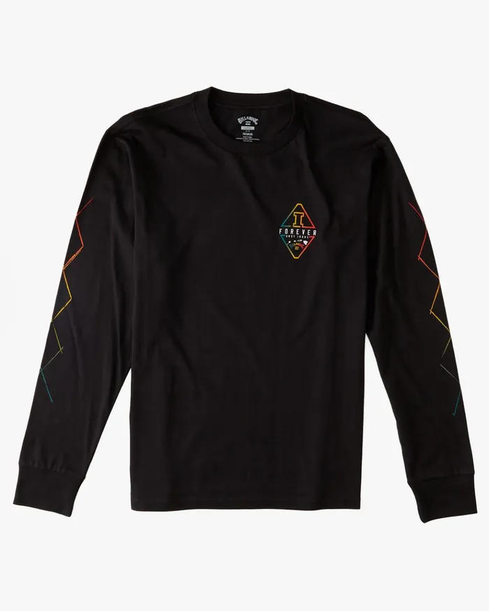 Billabong Andy Irons Diamond Long Sleeve TShirt Black Men TShirts Billabong Andy Irons Diamond Long Sleeve TShirt Black Men TShirts