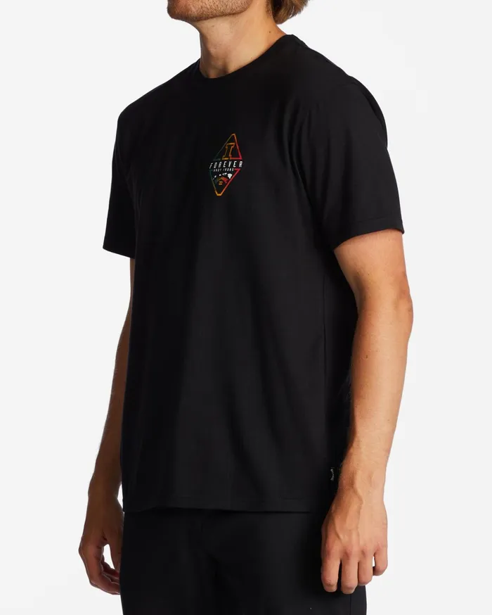 Billabong Andy Irons Diamond Short Sleeve TShirt Black Men TShirts Billabong Andy Irons Diamond Short Sleeve TShirt Black Men TShirts