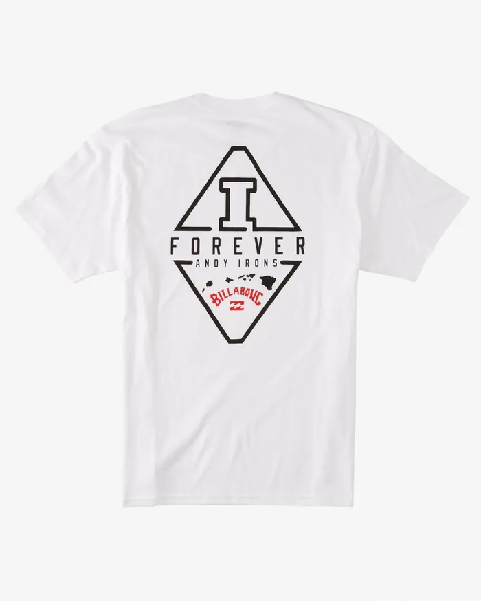 Billabong Andy Irons Diamond Short Sleeve TShirt White Men TShirts Billabong Andy Irons Diamond Short Sleeve TShirt White Men TShirts