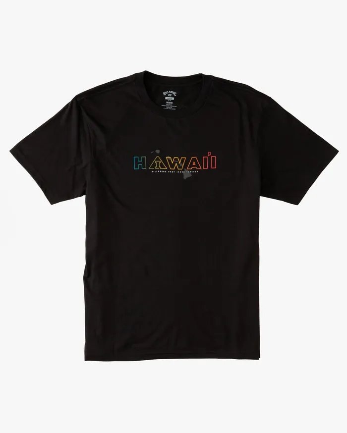 Billabong Andy Irons Hawaii Short Sleeve TShirt Black Men TShirts Billabong Andy Irons Hawaii Short Sleeve TShirt Black Men TShirts