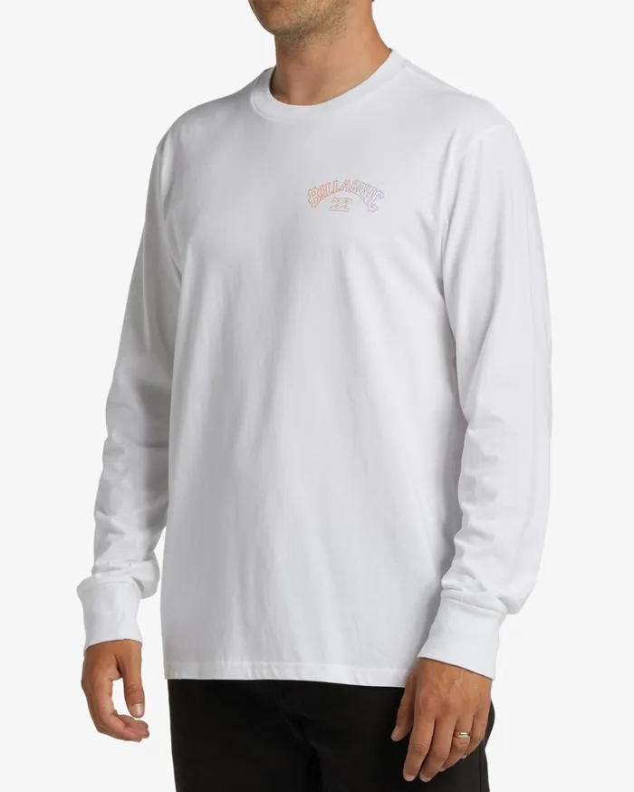 Billabong Arch Fill Long Sleeve TShirt White Men TShirts Billabong Arch Fill Long Sleeve TShirt White Men TShirts