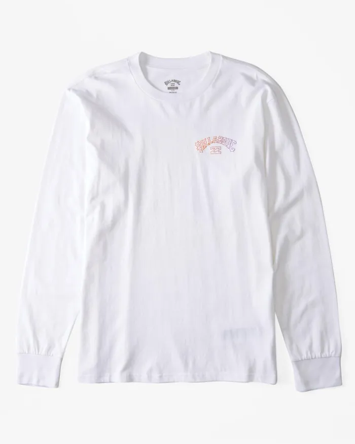 Billabong Arch Fill Long Sleeve TShirt White Men TShirts Billabong Arch Fill Long Sleeve TShirt White Men TShirts