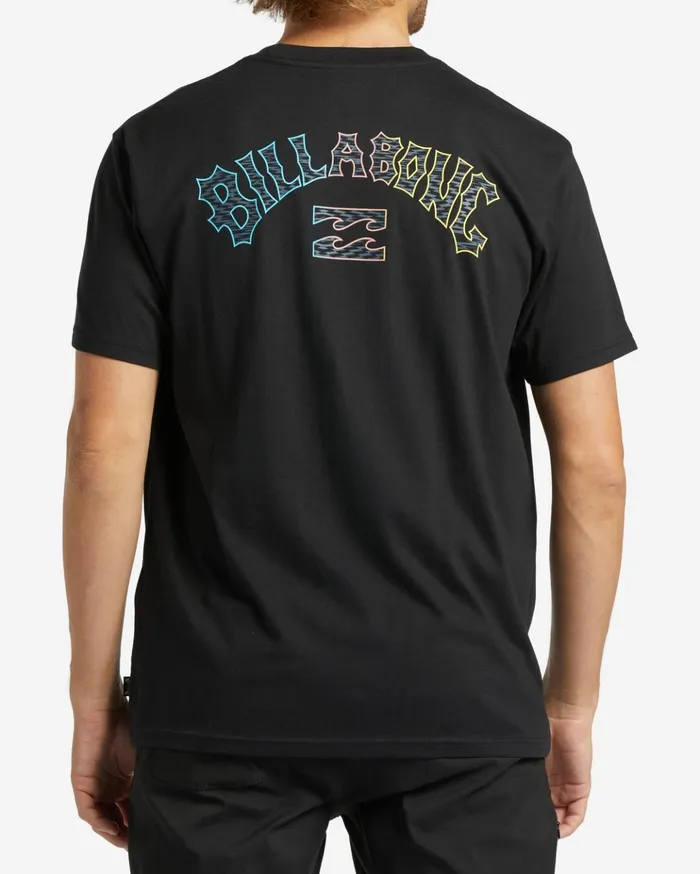 Billabong Arch Fill TShirt Black Men TShirts Billabong Arch Fill TShirt Black Men TShirts