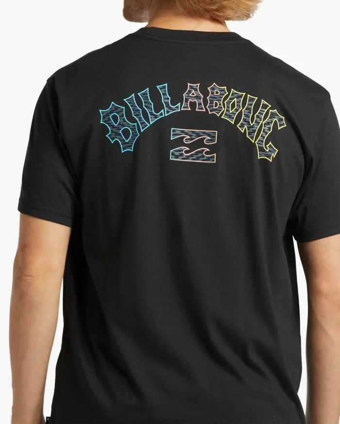 Billabong Arch Fill TShirt Black Men TShirts Billabong Arch Fill TShirt Black Men TShirts