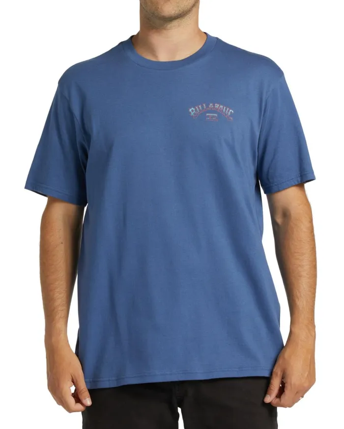Billabong Arch Fill TShirt Dusty Blue Men TShirts
