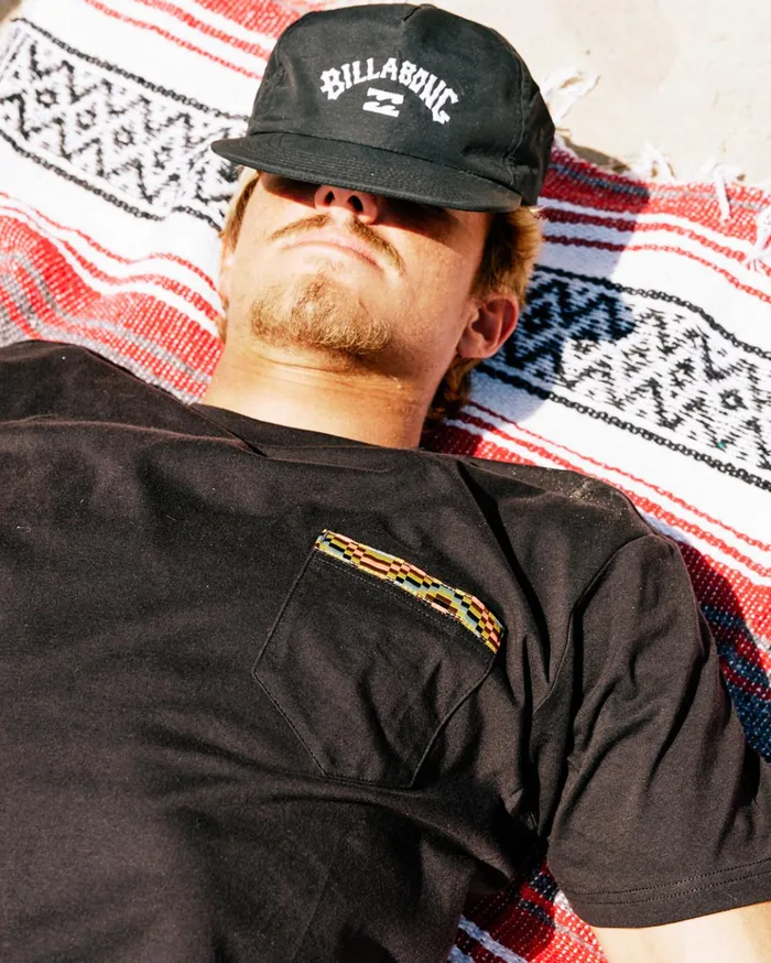 Billabong Arch Team Strapback Hat Black Men Hats