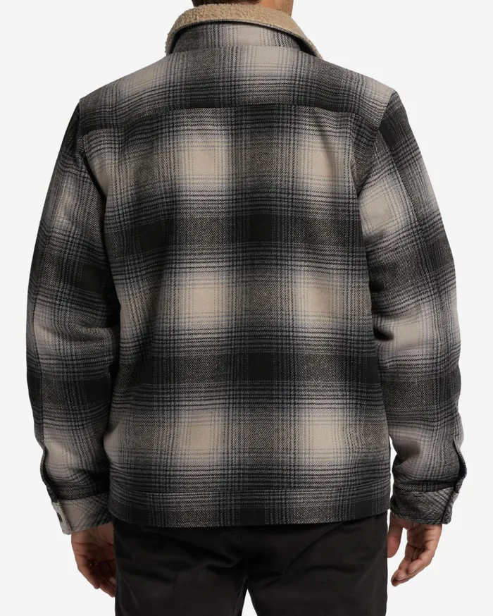 Billabong Barlow Sherpa Jacket Stealth Men Jackets Billabong Barlow Sherpa Jacket Stealth Men Jackets