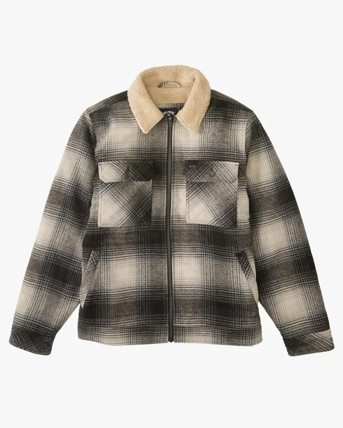 Billabong Barlow Sherpa Jacket Stealth Men Jackets Billabong Barlow Sherpa Jacket Stealth Men Jackets