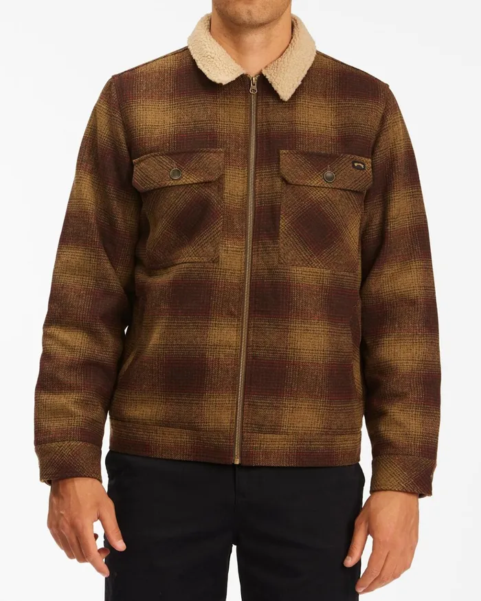 Billabong Barlow Sherpa Trucker Jacket Coffee Men Jackets Billabong Barlow Sherpa Trucker Jacket Coffee Men Jackets