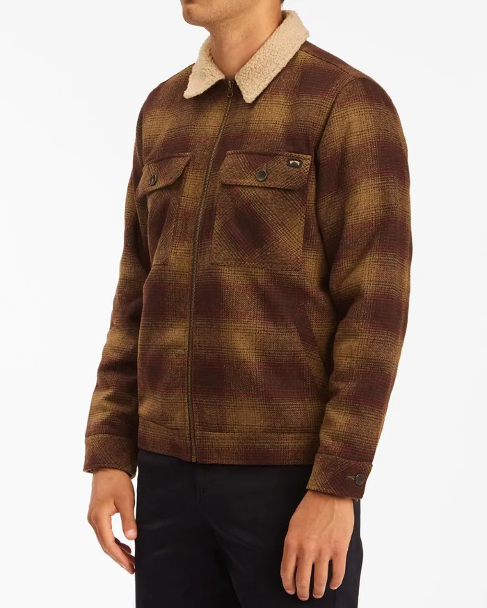 Billabong Barlow Sherpa Trucker Jacket Coffee Men Jackets Billabong Barlow Sherpa Trucker Jacket Coffee Men Jackets