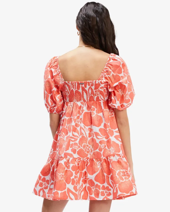 Billabong Be Mine Babydoll Dress Orange Crush Women Dresses Billabong Be Mine Babydoll Dress Orange Crush Women Dresses
