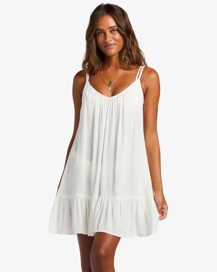 Billabong Beach Vibes Beach CoverUp Salt Crystal Women Beach Cover Ups