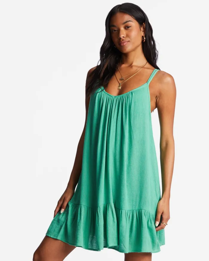 Billabong Beach Vibes Beach CoverUp Sweet Grass Women Dresses Billabong Beach Vibes Beach CoverUp Sweet Grass Women Dresses