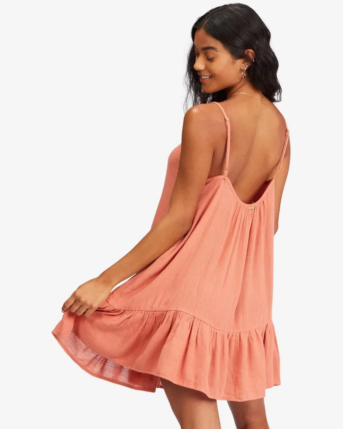 Billabong Beach Vibes Beach CoverUp Terracotta Women Dresses Billabong Beach Vibes Beach CoverUp Terracotta Women Dresses