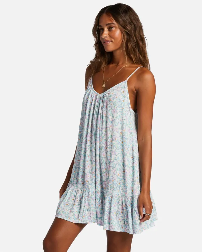 Billabong Beach Vibes Swim Cover Up Salt Crystal Women Dresses Billabong Beach Vibes Swim Cover Up Salt Crystal Women Dresses