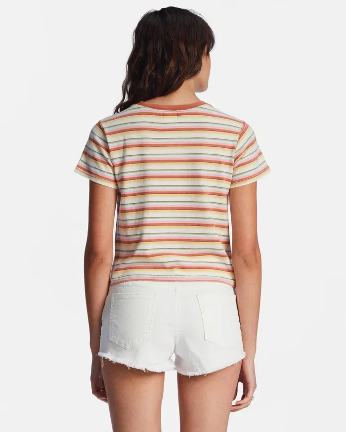 Billabong Better Than Basic TShirt Brick Women Tops Billabong Better Than Basic TShirt Brick Women Tops
